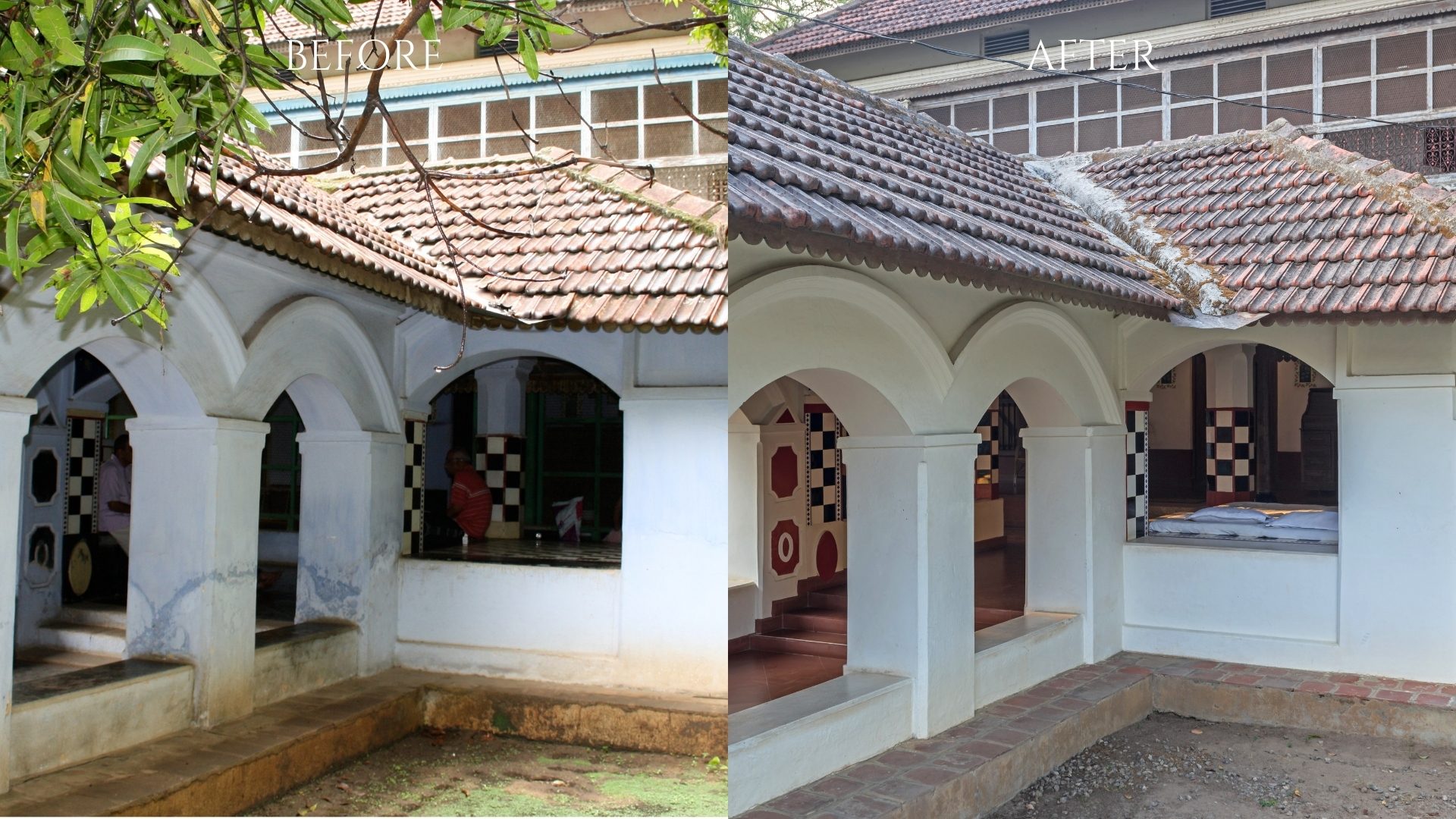 Krishnavilas Before and After - 4